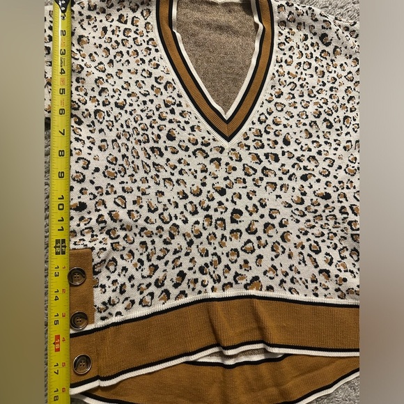 Veronica Beard Ronja Merino Wool Pullover Sweater in Multi - Picture 14 of 14